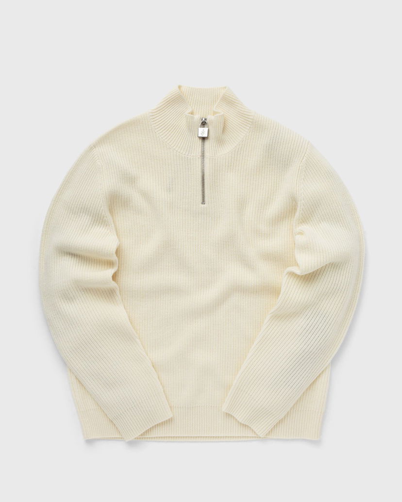 Cветр JW Anderson PADLOCK PULLER HENLEY JUMPER бежевий | KW1030-YN0008-002