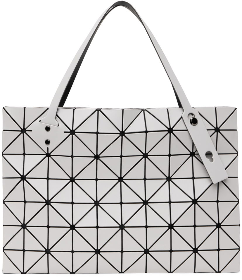 сумка-тоут BAO BAO ISSEY MIYAKE Geometric Pattern Tote Bag Сірий | BB48AG401