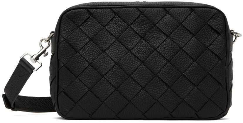 Сумка Bottega Veneta Bottega Veneta Intrecciato Medium Camera Bag чорний | 755925-V4G31-8803