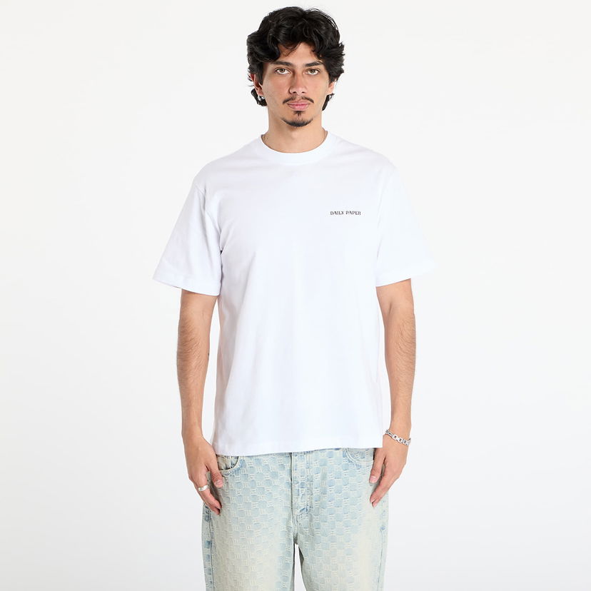 Футболка DAILY PAPER Daily Paper Wrapper T-Shirt білий | 2513071