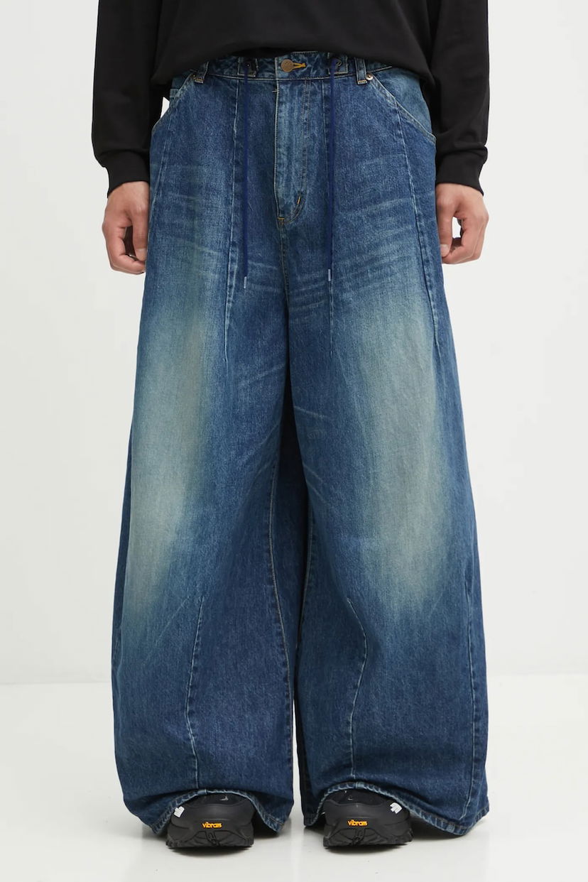Джинси Needles Needles H.D. Buggy Jeans Синій | RW233