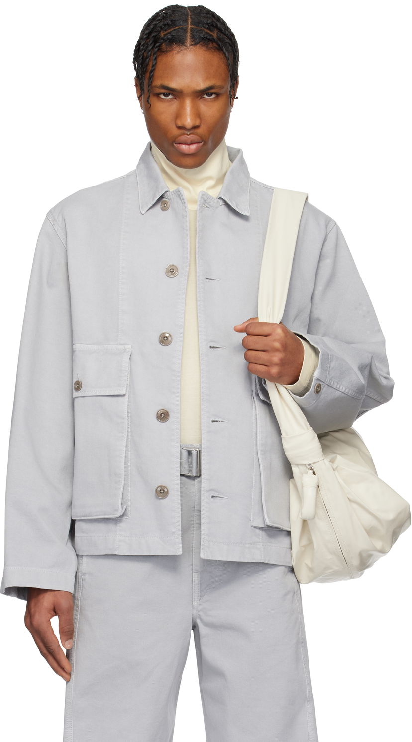 Куртка LEMAIRE Lemaire Boxy Denim Jacket Сірий | OW306 LD1036