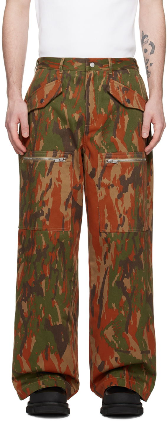 Штани карго Dion Lee Dion Lee Camouflage Cargo Pants Різнокольоровий | C2115R23
