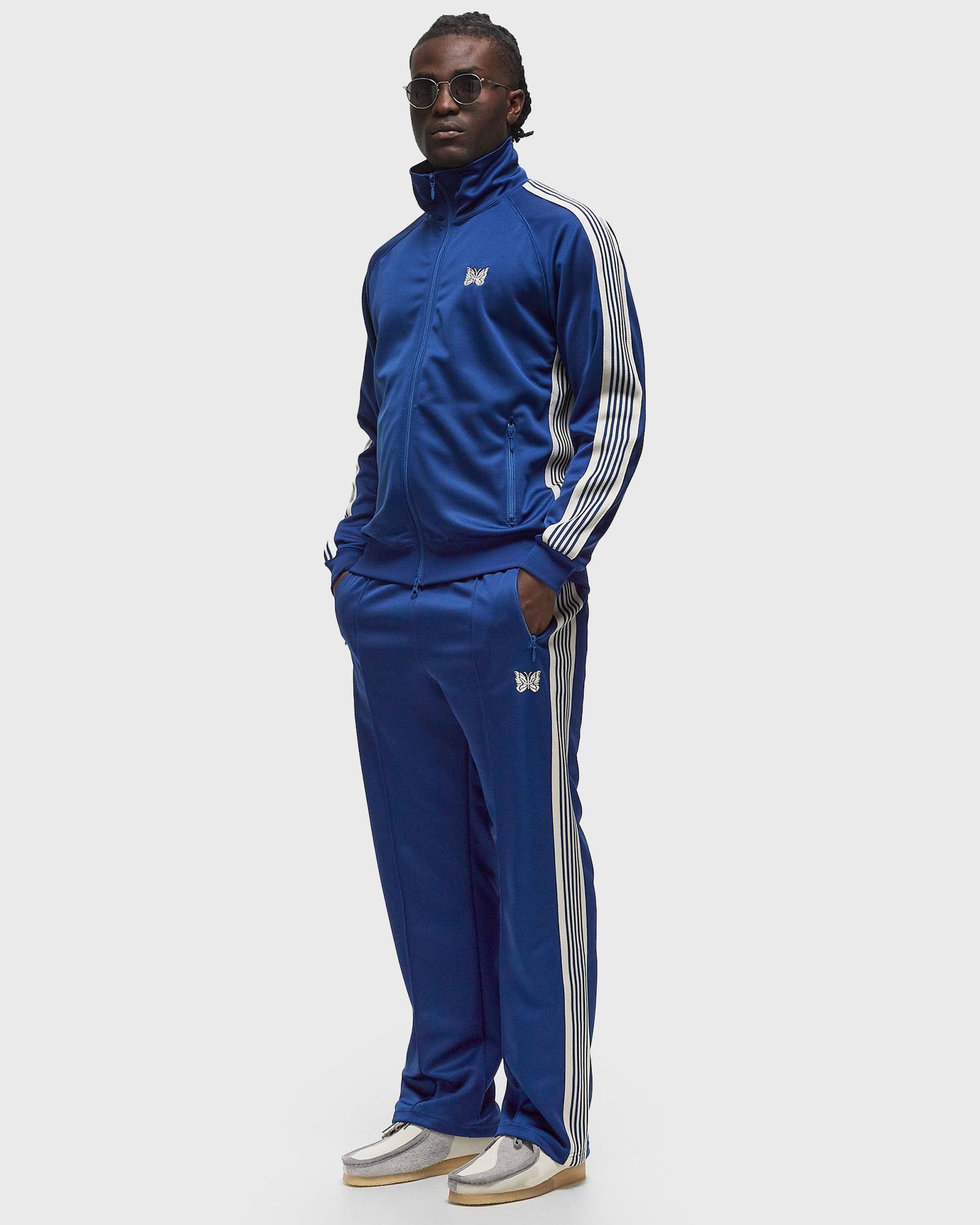 Спортивні штани Needles Track Pant темно-синій | OT228-C-ROYAL, 1