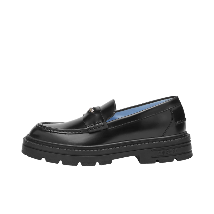Кросівки та взуття Versace Medusa Loafer чорний | 1017363-1A12298-1B00P