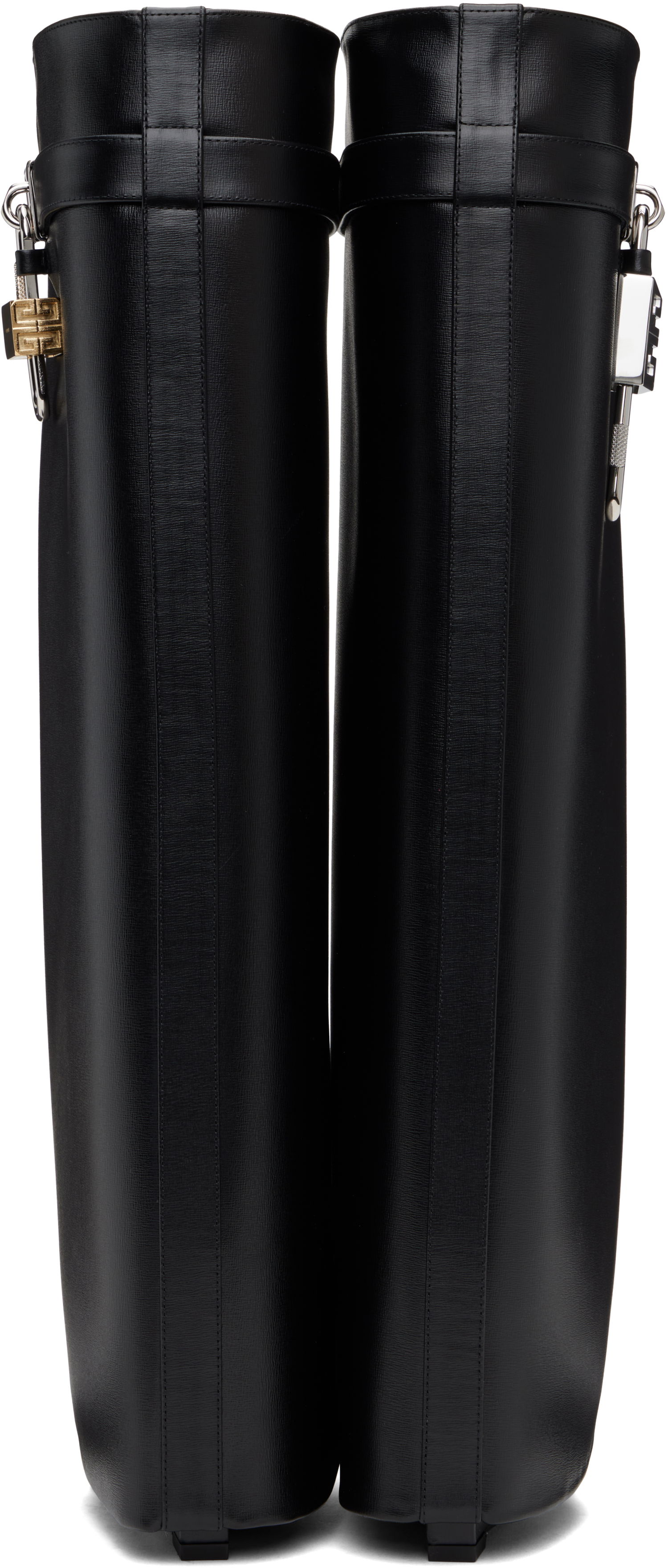 Одяг Givenchy Givenchy Shark Lock Tall Boots чорний | BE702XE1NG001, 1