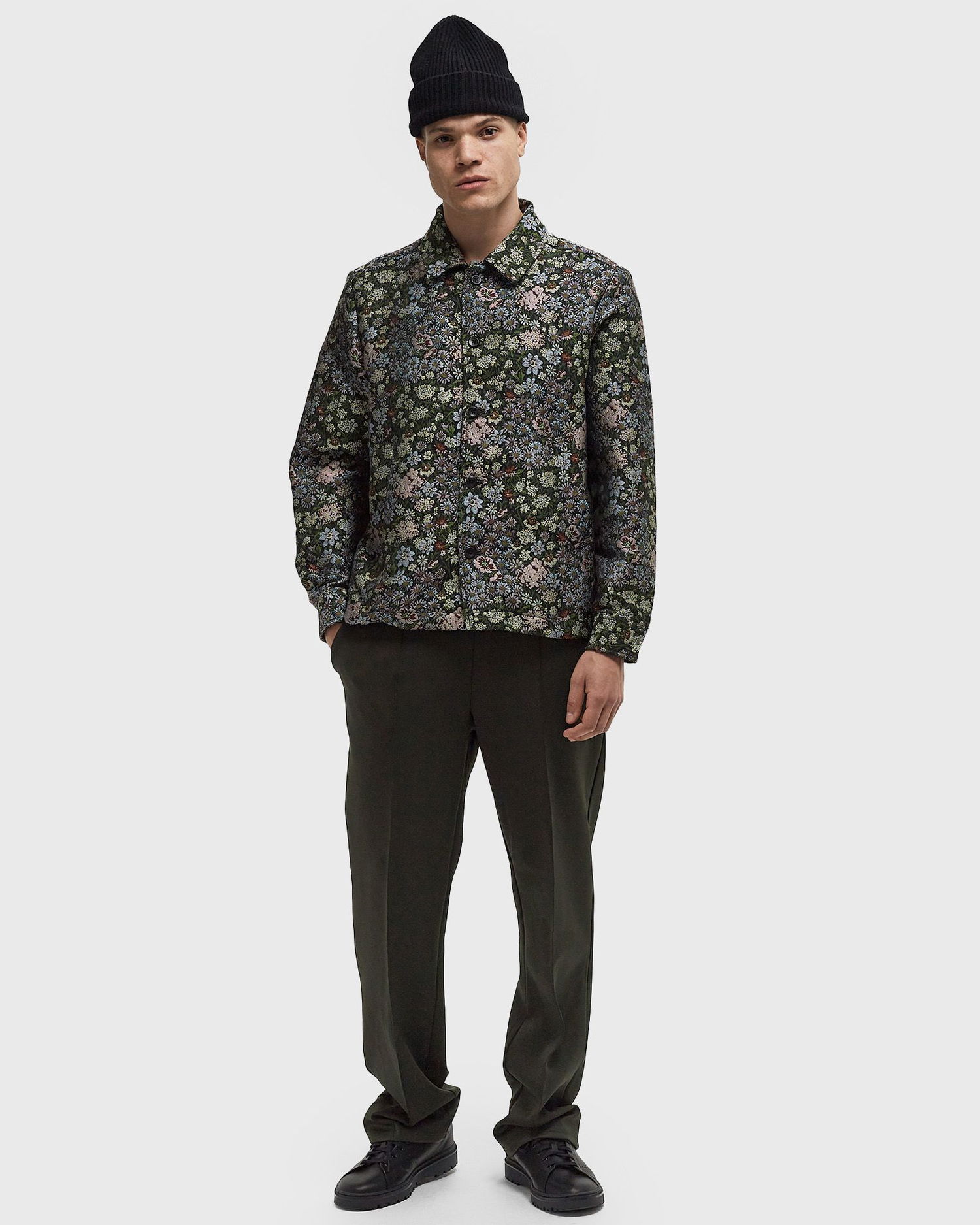 Куртка Les Deux Les Deux Jaiden Jacquard Overshirt Різнокольоровий | LDM640118-528575, 1