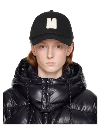 Кепка Moncler Appliqué Cap чорний | I10933B000020U082