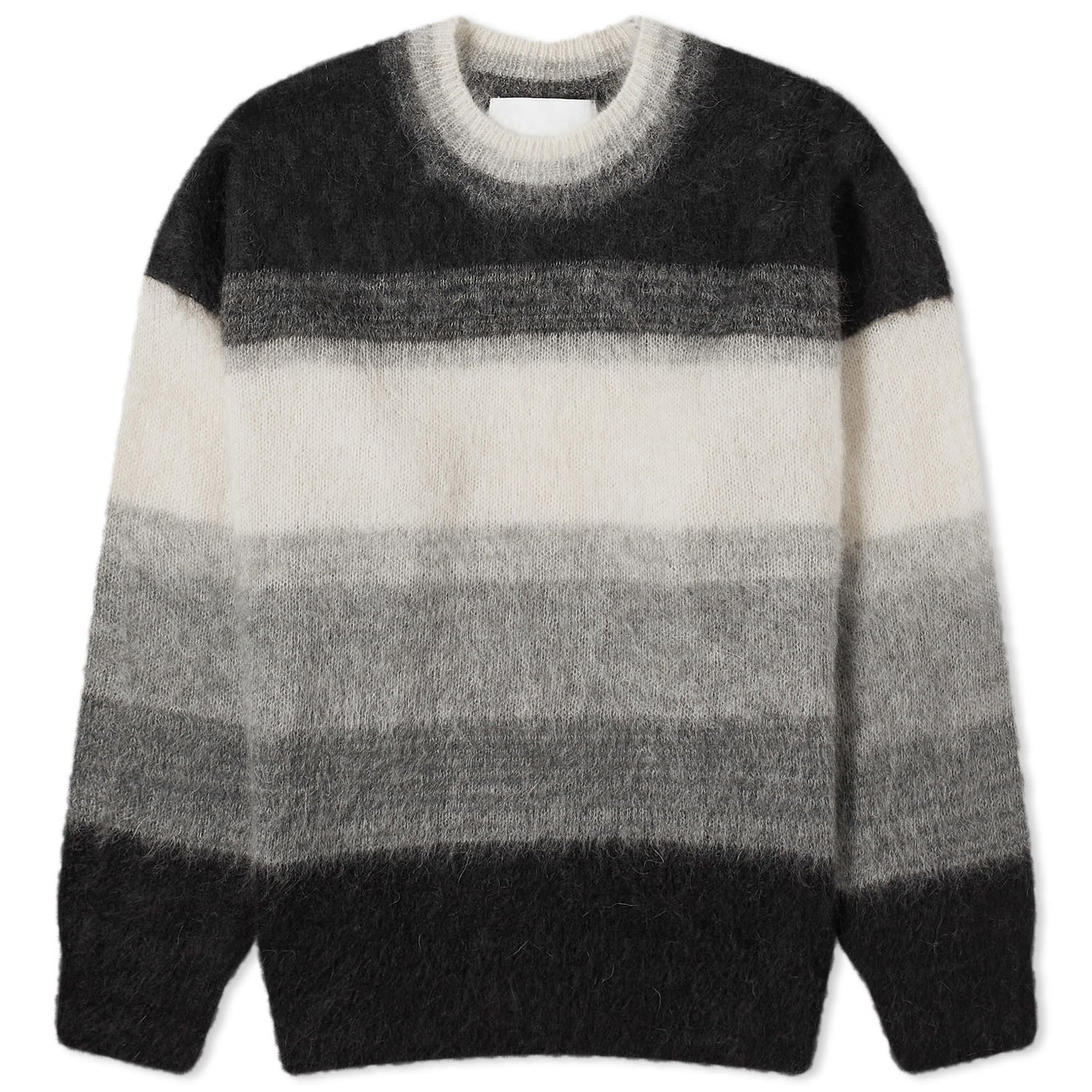 Cветр ISABEL MARANT Drussellh Dip Dyed Mohair Jumper чорний | 24PPU0062HA-B1L03H-ECBK, 0