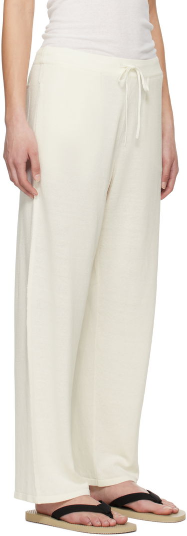 Спортивні штани The Row The Row Jory Knitted Drawstring Trousers білий | 8809-Y889, 1