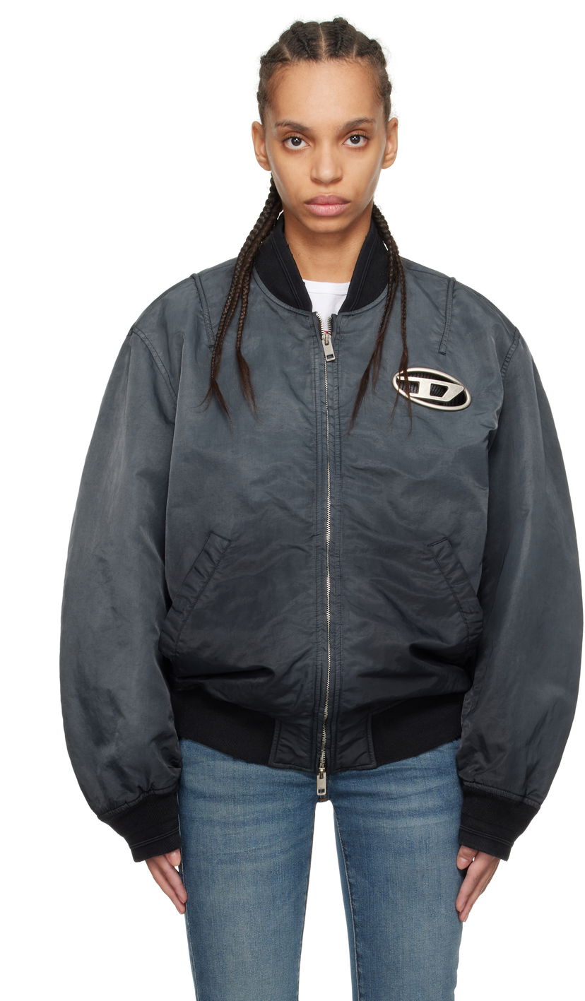 Куртка бомбер Diesel J-Kepes Bomber Jacket Сірий | A12087 0QHAR