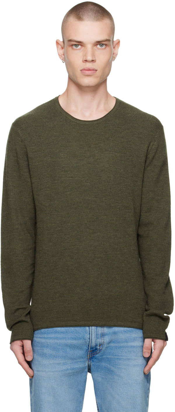Cветр rag & bone Collin Sweater Зелений | MBS22F023BV23