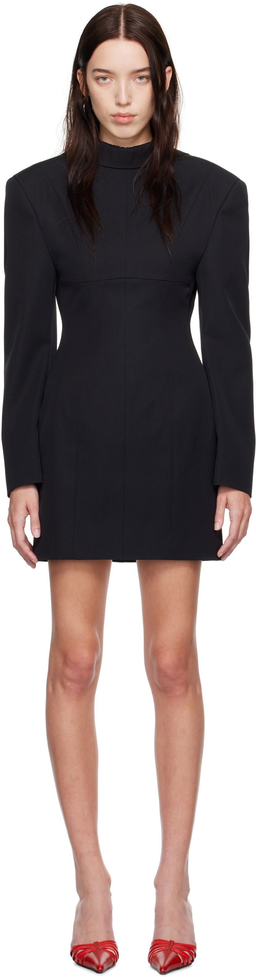 плаття DSQUARED2 Blazer Minidress чорний | S72CV0591 S78136
