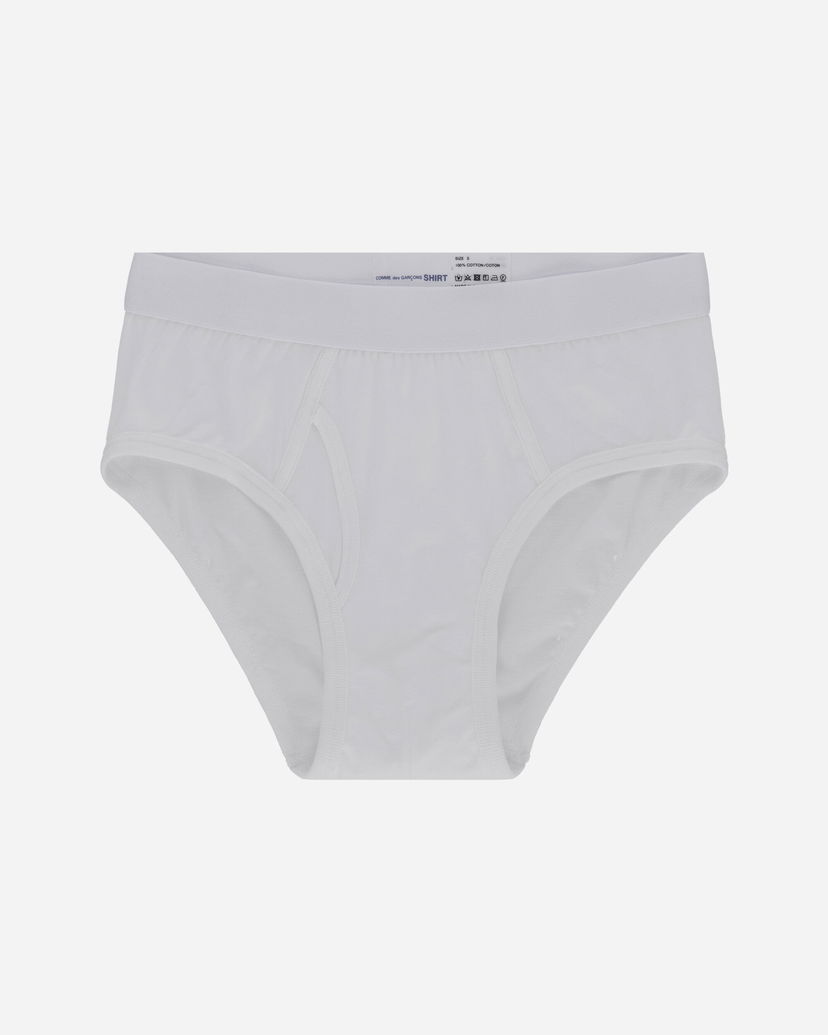 Трусики Comme des Garçons Classic Briefs білий | FZ-T914-PER 4