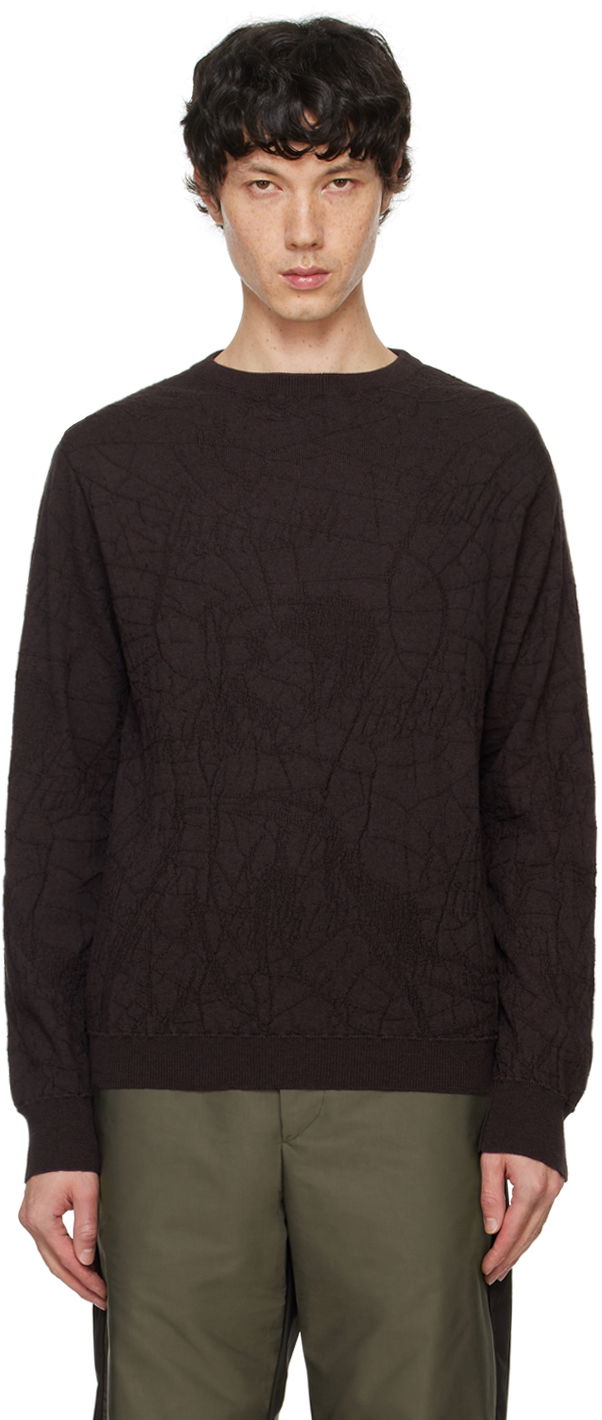 Cветр Serapis Brown Yiota Sweater чорний | FW24_KT_2