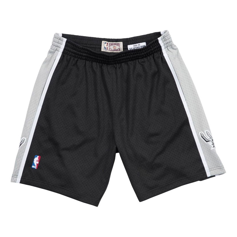 Шорти Mitchell & Ness Mitchell & Ness Spurs 1998-99 Swingman Shorts чорний | SMSHGS18251-SASBLCK98