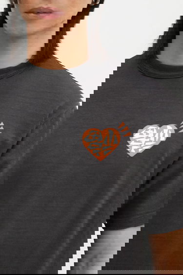 Футболка Human Made Graphic T-Shirt with Snake, Heart, and 'The Future Is In The Past' Print чорний | HM29TE001, 3