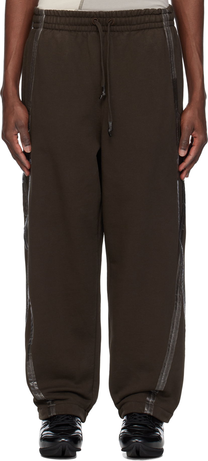 Спортивні штани A-COLD-WALL* A-COLD-WALL* Antenne Sweatpants Коричневий | ACWMB328