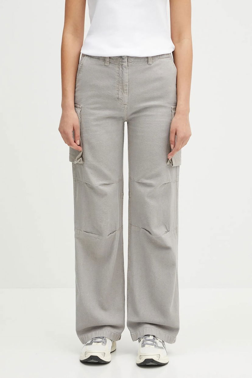 Штани карго OUR LEGACY Our Legacy Peak Cargo Pants, Medium Waist Сірий | W2254PS