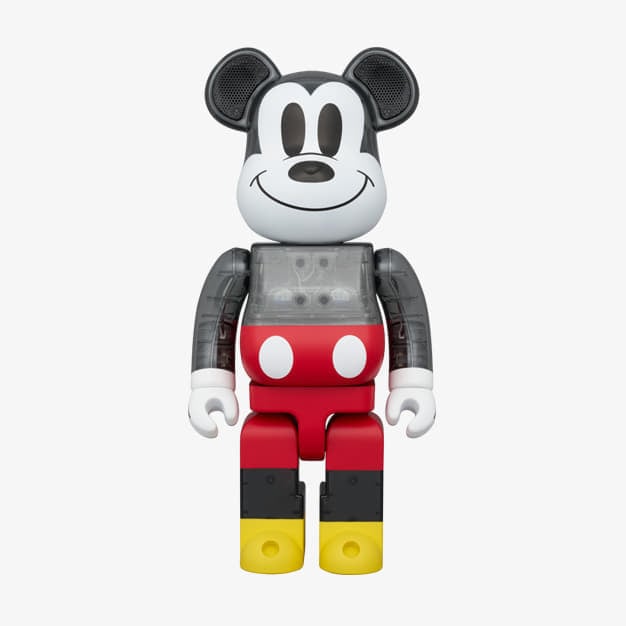 Колекційний Medicom Toy BE@RBRICK 400% Mickey Mouse Portable Bluetooth Speaker Різнокольоровий | BB4M2