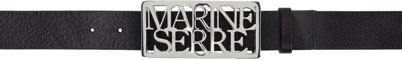 Ремені Marine Serre Marine Serre Logo Belt чорний | ULG006