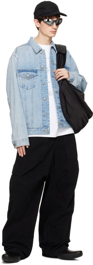 Куртка We11done We11done Oversized Denim Jacket Синій | WD-DJ4-20-017-U-IC, 3