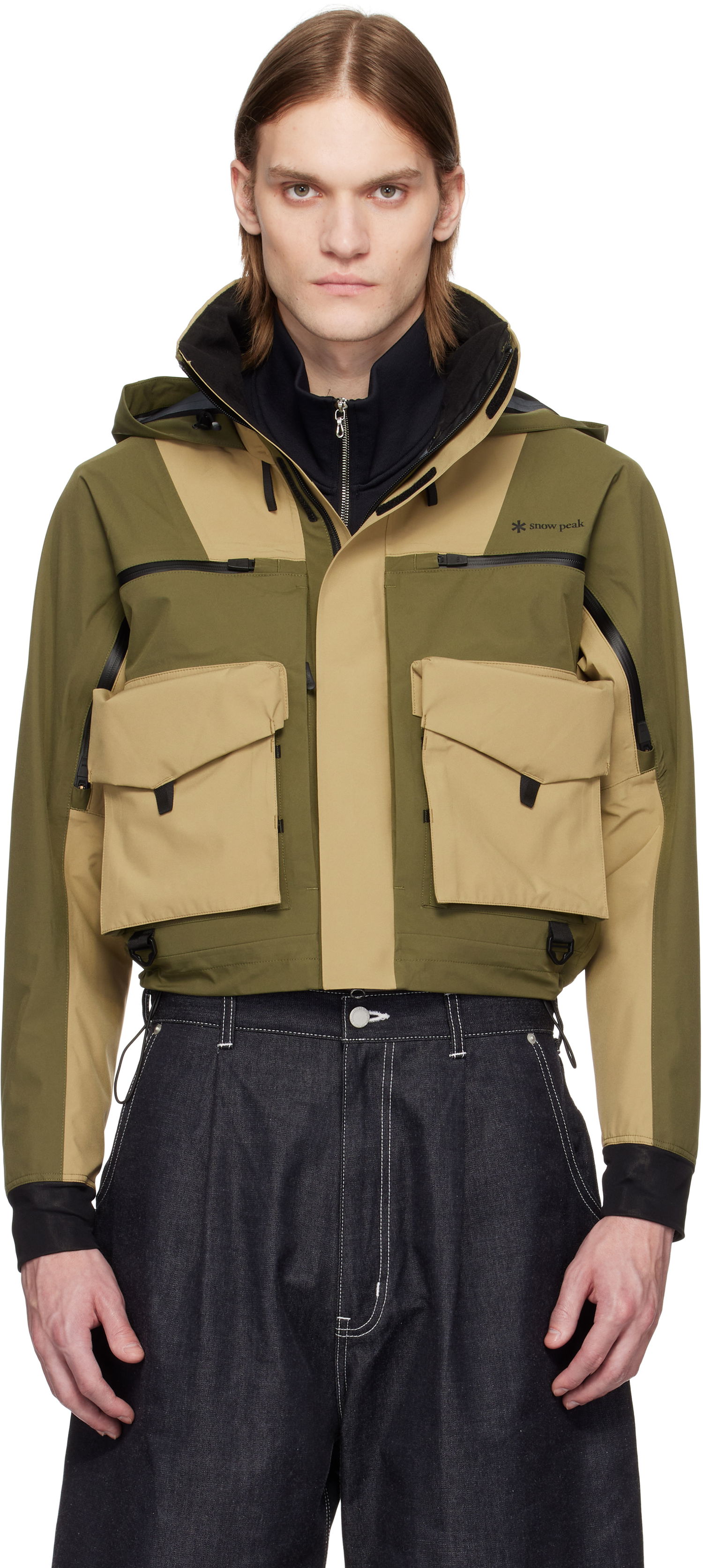 Куртка Snow Peak Snow Peak Trout Edition 3L Wading Jacket Зелений | TT2510-JK01, 0