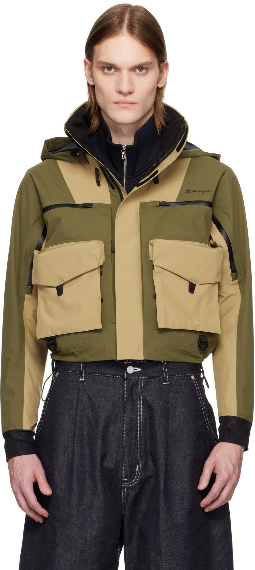 Куртка Snow Peak Snow Peak Trout Edition 3L Wading Jacket Зелений | TT2510-JK01