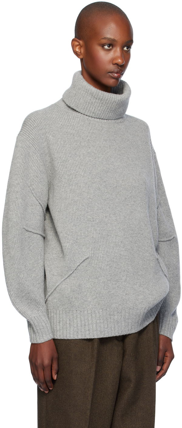Cветр Helmut Lang Apex Turtleneck Sweater Сірий | O06HW708, 1