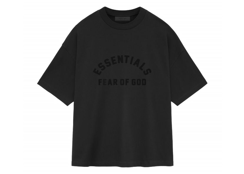 Футболка Fear of God Core Collection Heavy S/S Tee Black чорний | 125SU242000F