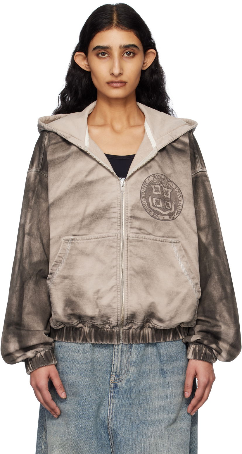 Світшоти MISBHV MISBHV Perfect Zip-Up Hoodie Сірий | 250W203
