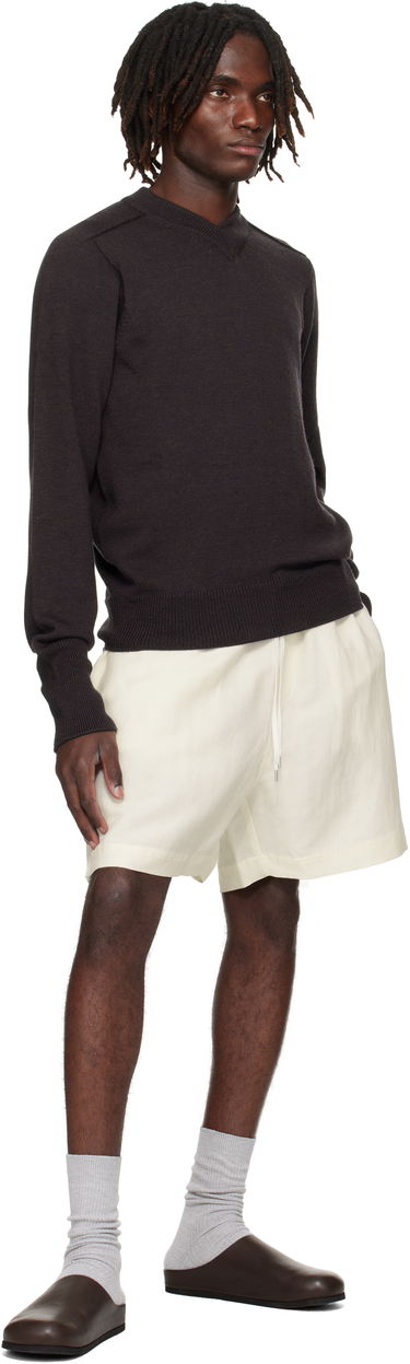Шорти Studio Nicholson Starboard Drawstring Shorts білий | STARBOARD SNM - 1369, 3