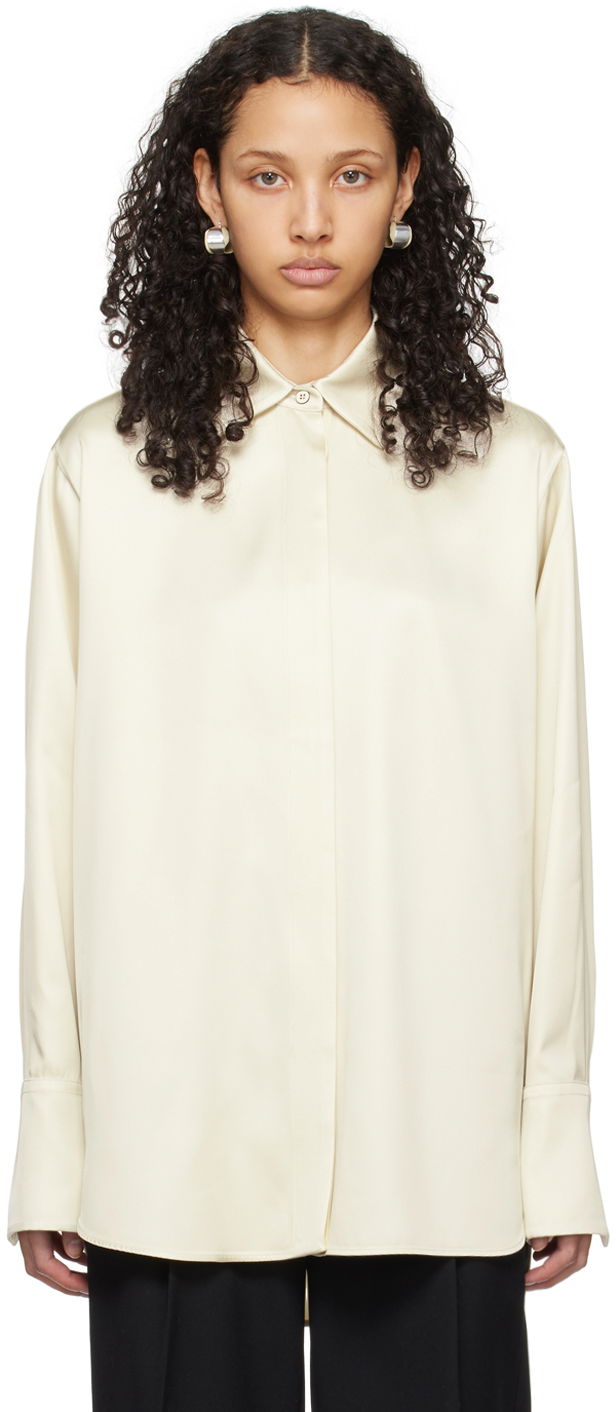 Сорочка Jil Sander Relaxed-Fit Shirt білий | J01DL0125_J65112