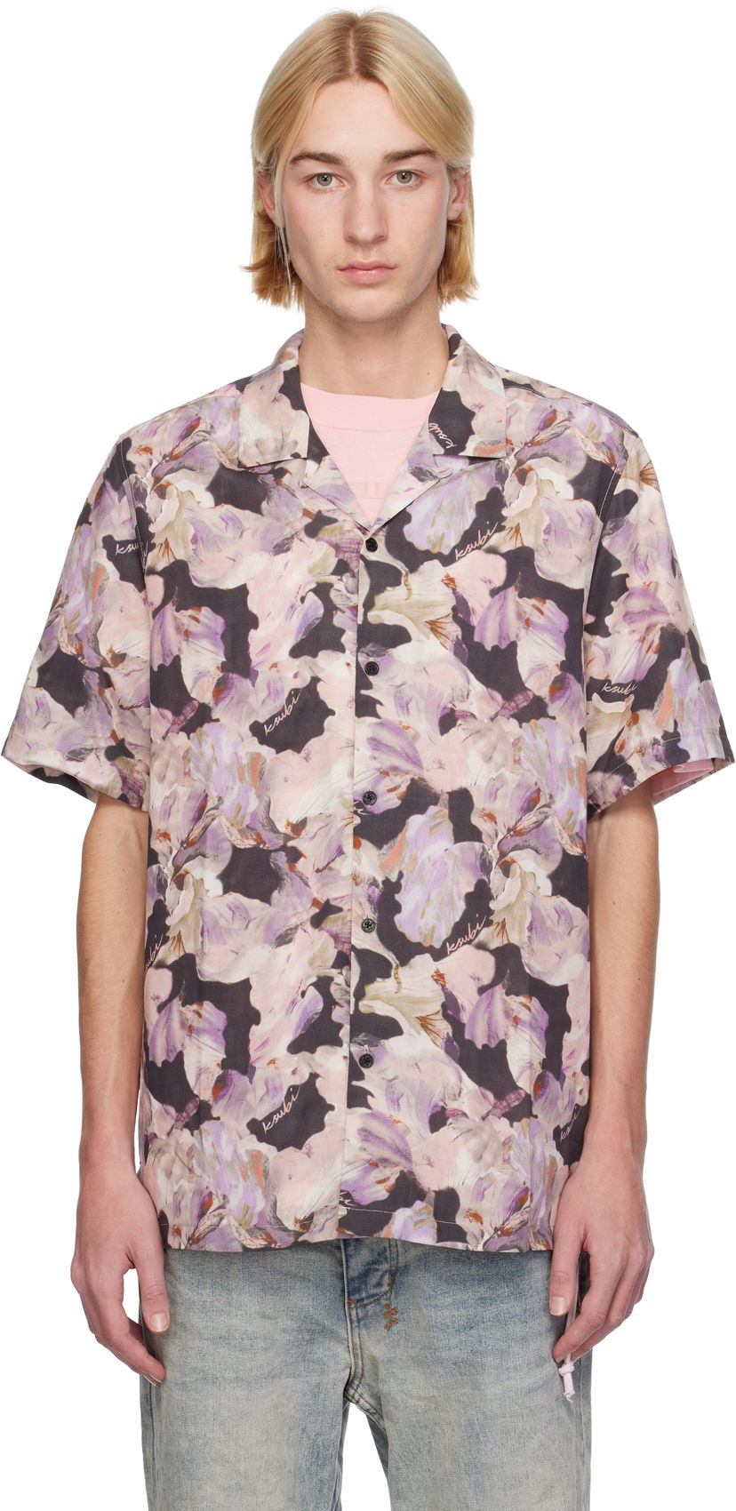 Сорочка Ksubi Painted Resort Shirt Фіолетовий | MFA24SH003