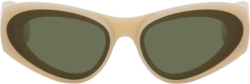 Сонцезахисні окуляри Loewe Loewe Cateye Sunglasses бежевий | LW40171UM6225N 840126861464