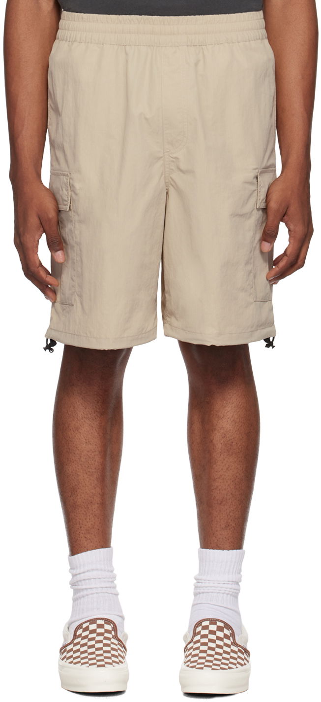 Шорти Carhartt WIP Men's Beige Evers Casual Shorts бежевий | I033025