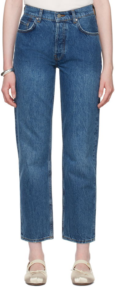 Джинси Anine Bing ANINE BING Benson Straight Jeans Синій | A-06-10010-WHD20, 0