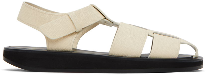 Одяг The Row The Row Fisherman Sandals білий | F1203-L129