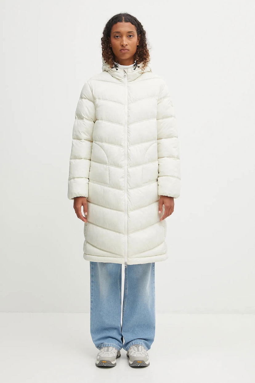 Пуховик Napapijri Napapijri A-Ega Hooded Puffer Coat білий | NP0A88XFN1J1