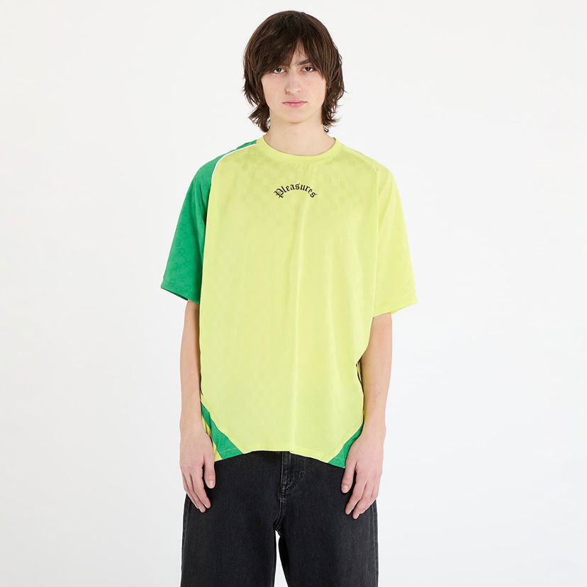Футболка Pleasures Pleasures Late Sport T-Shirt Зелений | P25SP028 YELLOW