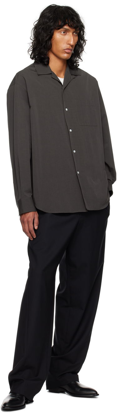 Штани The Row Konan Elastic Waist Trousers чорний | 803-W3464, 3