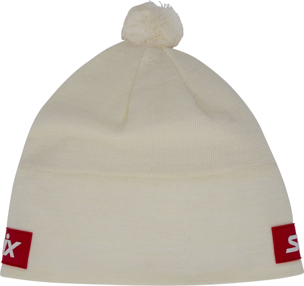 Шапка SWIX Tradition Beanie with Pom Pom білий | 46574-00025, 1