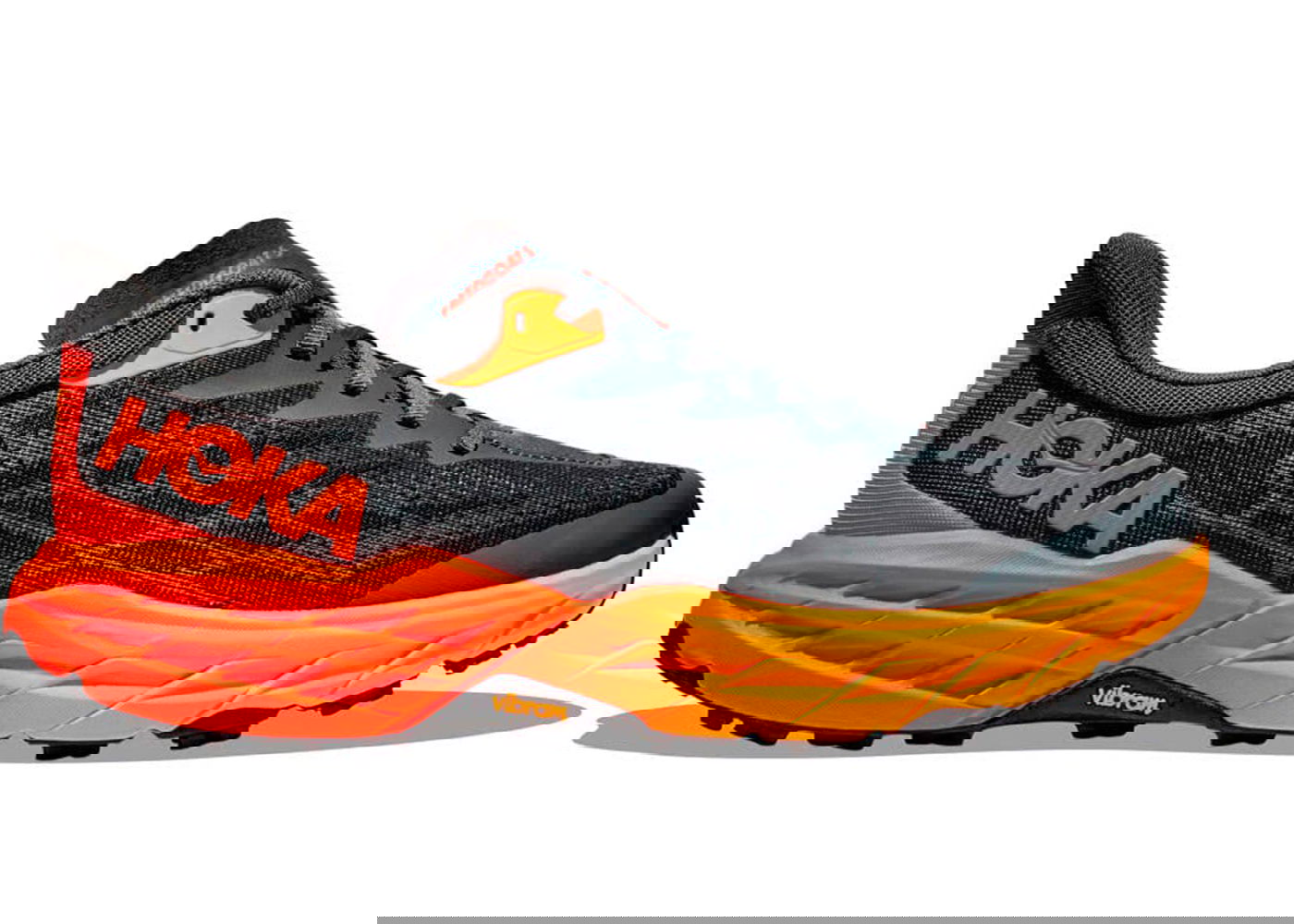 Кросівки та взуття Hoka One One Speedgoat 5 Castlerock Flame чорний | 1123157-CFLM, 0