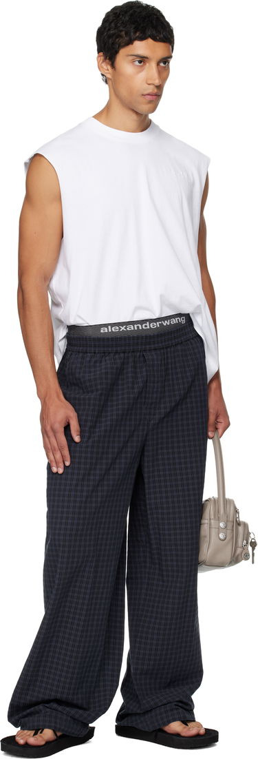 Штани Alexander Wang Alexander Wang Relaxed Trousers Синій | 6WC3254885, 3
