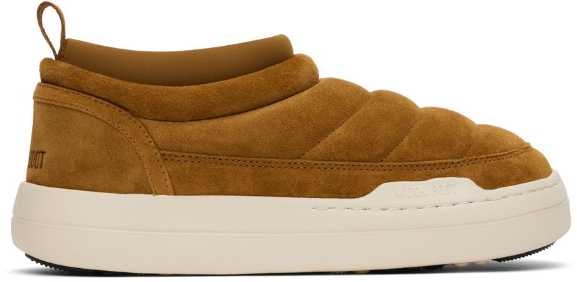 Кросівки та взуття Moon Boot Park Soft Suede Loafers Коричневий | 80D2470020