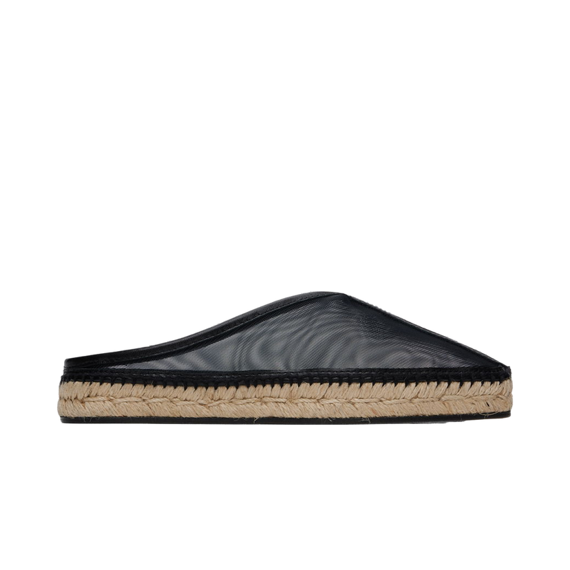 Кросівки та взуття TOTEME 'The Espadrille Slipper' Slippers чорний | 243-WAS2763-FB0230