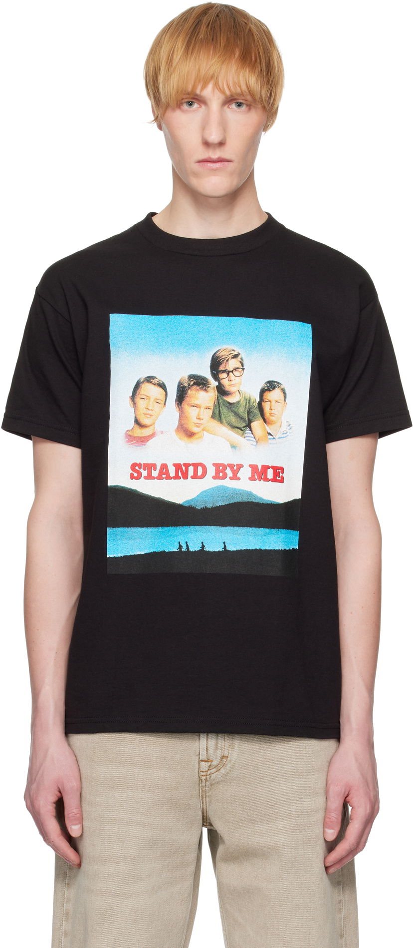 Футболка WACKO MARIA WACKO MARIA 'Stand By Me' T-Shirt чорний | SBM-WM-TEE01