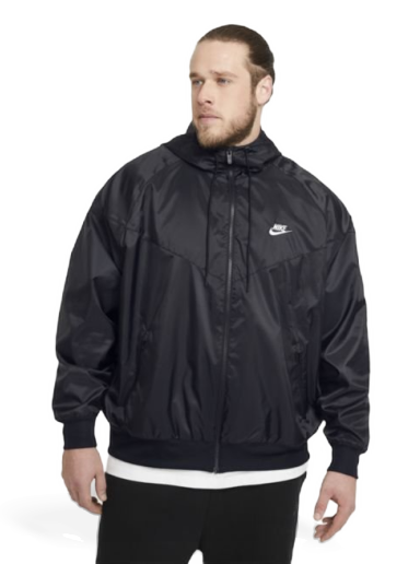 Вітровка Nike Woven Windrunner Hooded Jacket чорний | DA0001-010