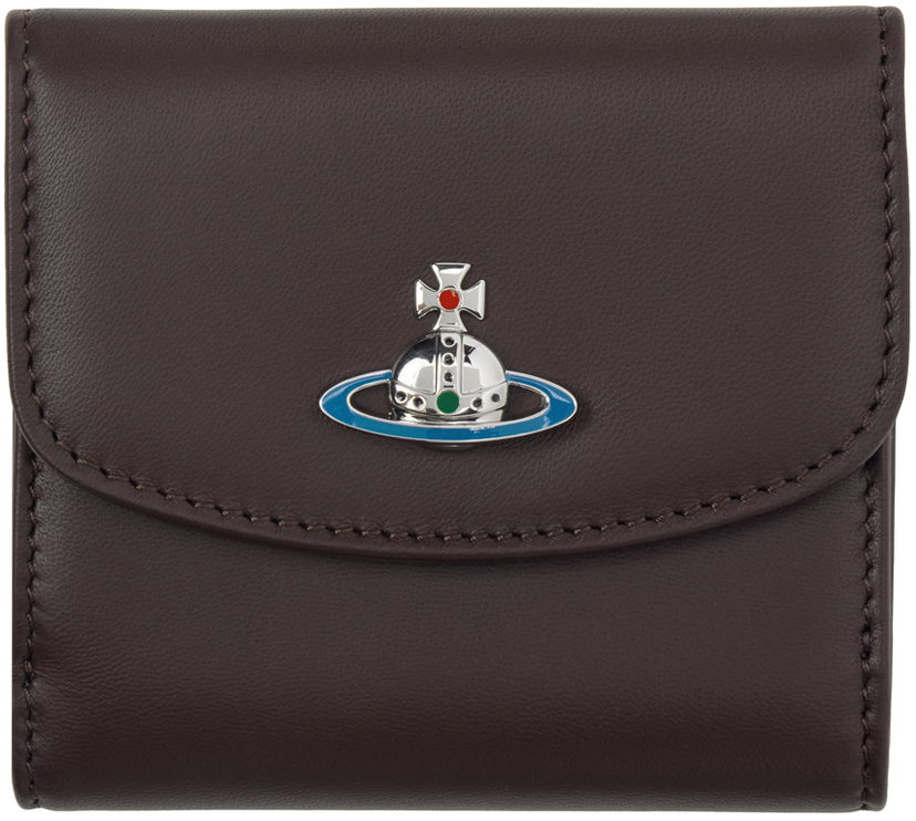 Гаманець Vivienne Westwood Brown Small Wallet Коричневий | 5115002JW-L001L-