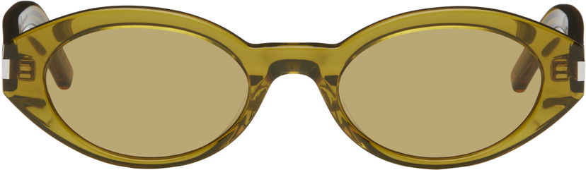 Сонцезахисні окуляри Saint Laurent SL 567 Sunglasses Зелений | SL 567-004